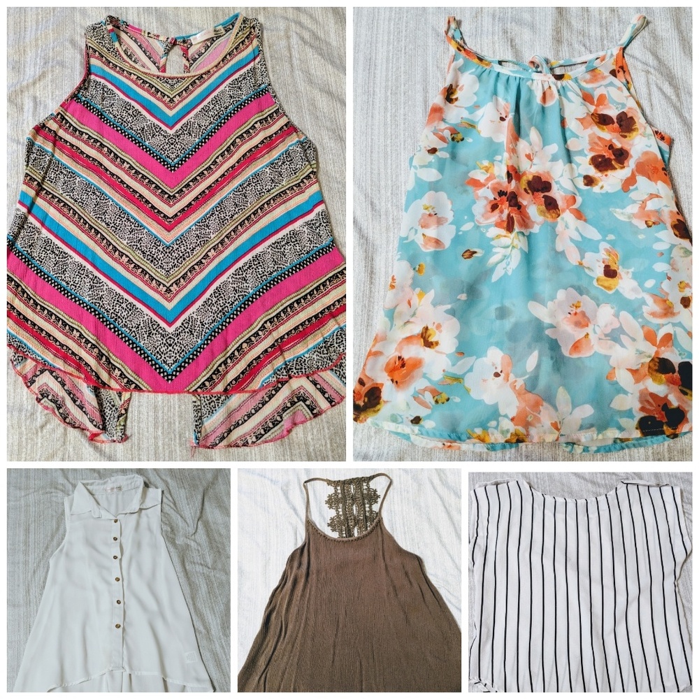 ✳️ REDUCED✳️🌺5 Blouse Bundle!!🌺